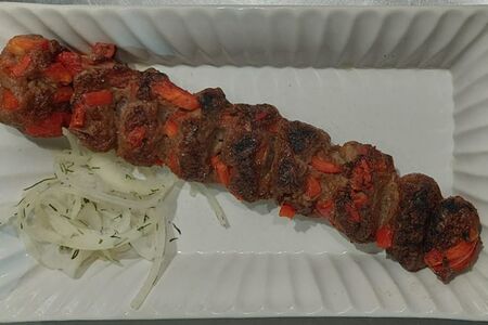 Люля-Кебаб говядина и болгарский перец