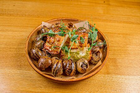 Жареные улитки Muller с итальянскими травами