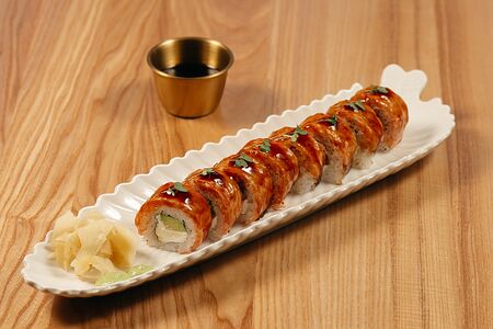 Ролл Карамельный лосось