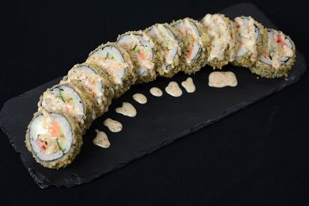 Хекура с лососем