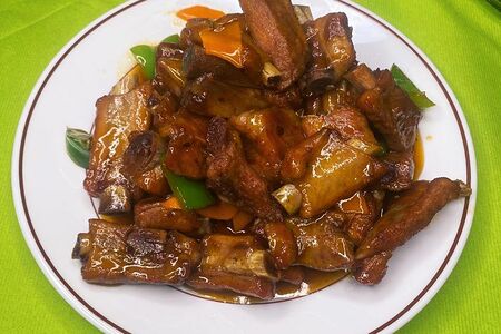 Ребра свиные в кисло-сладком соусе №220