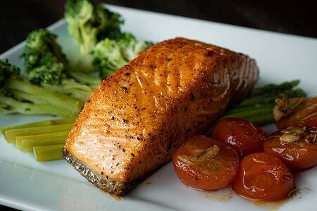 Стейк из форели