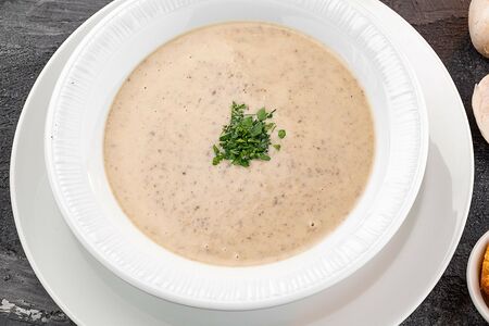 Суп-пюре из шампиньонов