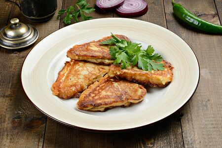 Жареный сулугуни