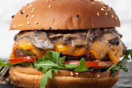 Mushroom burger