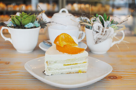 Десерт фисташковый с апельсином