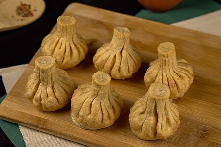 Традиционные жареные хинкали