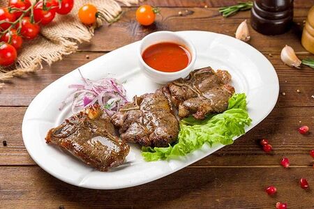 Шашлык из говядины