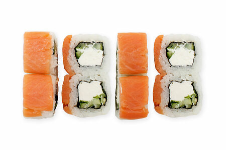 Филадельфия с копченым лососем