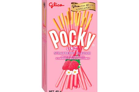 Бисквитные палочки Pocky Strawberry со вкусом клубники