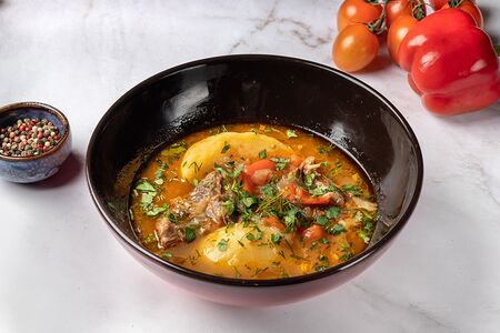 Хашлама с говядиной