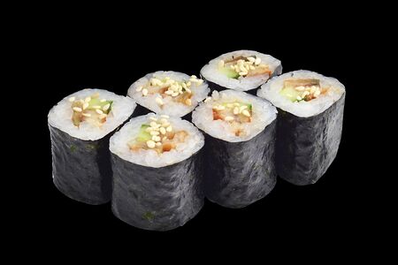 Ролл с угрём