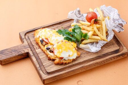 Курица по-французски