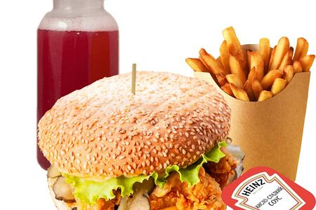 Чизбургер Xl комбо