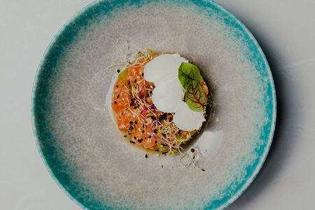 Тартар из лосося