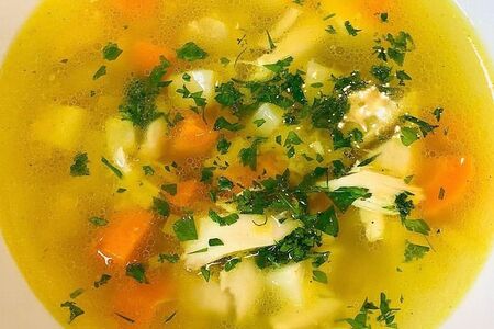 Суп куриный