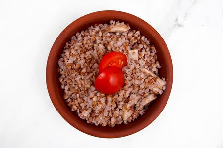 Гречка с грибами