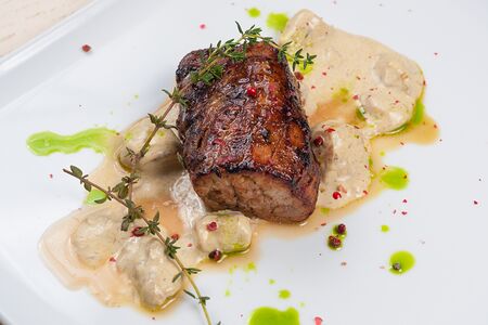 Свиная вырезка гриль