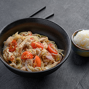 Свинина в сливочном соусе