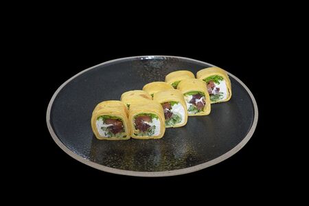 Тортилья с маринованным тунцом