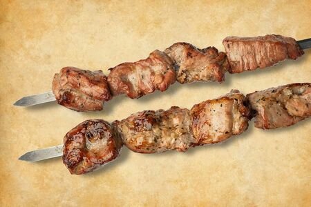 Шашлык из cвинoй мякоти