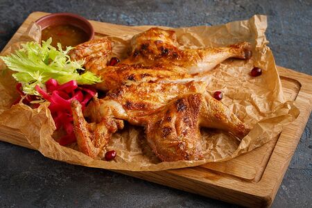 Цыпленок на углях