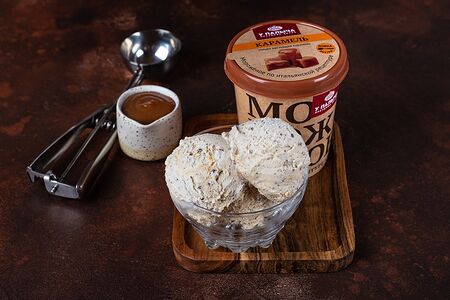 Мороженое сливочное Карамель