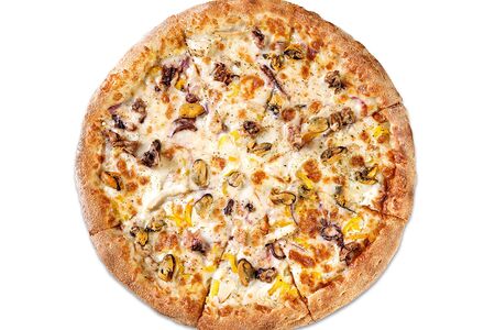 Пицца Морская на традиционном тесте