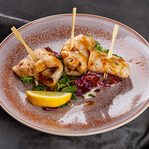 Кальмар на гриле