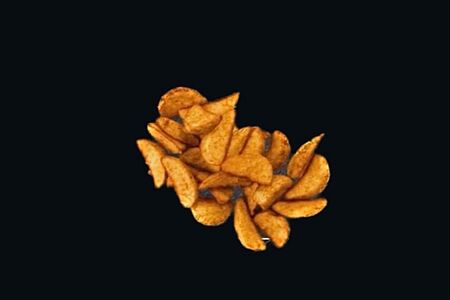 Картофельные дольки с соусом