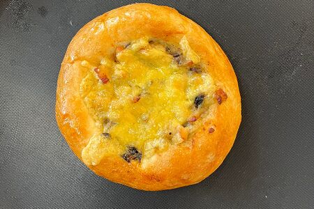 Лепешка с грибным жюльеном