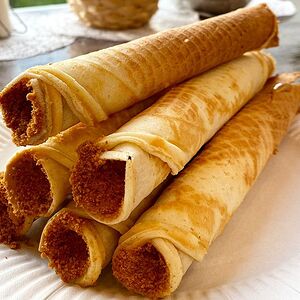 Трубочка со сгущенкой