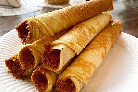 Трубочка со сгущенкой