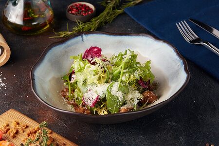 С медовой грушей и куриной печенью