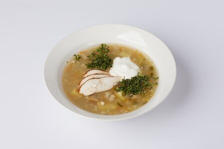 Рассольник с курицей