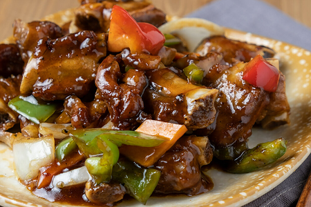 228 Ребрышки в кисло-сладком соусе