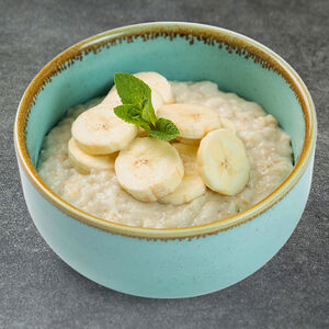 Кашка овсяная с бананом