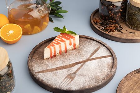 Чизкейк Классический с клубникой