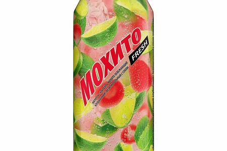 Напиток газированный Мохито Fresh Клубника