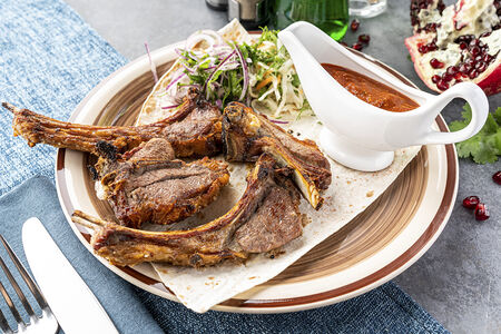 Шашлык из каре ягненка