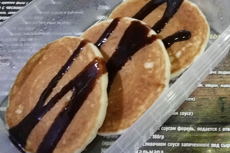 Оладьи с шоколадом