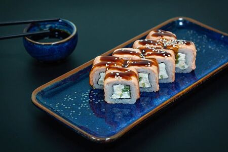 Ролл Филадельфия гриль