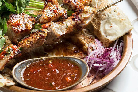 Шашлык из телячьей мякоти