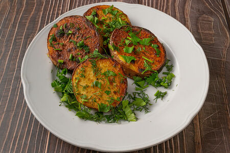 Картофель на углях