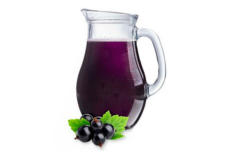 Морс черная смородина