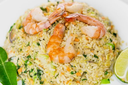 Тайский рис с морепродуктами