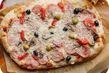 Ветчина и грибы