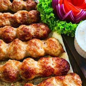 Люля-кебаб из свинины