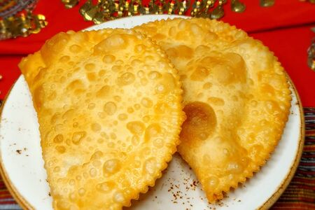 Чебурек с бараниной
