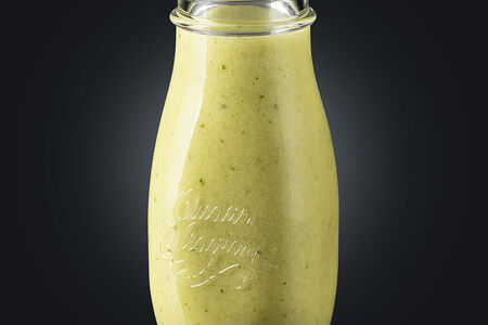 Смузи Базилик, шпинат и авокадо